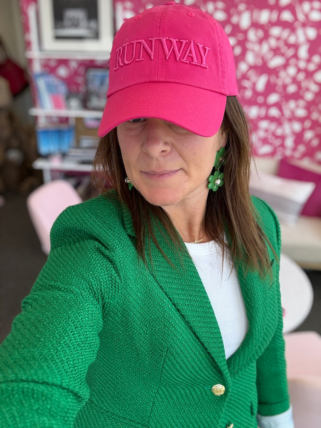 RUNWAY Pink Hat